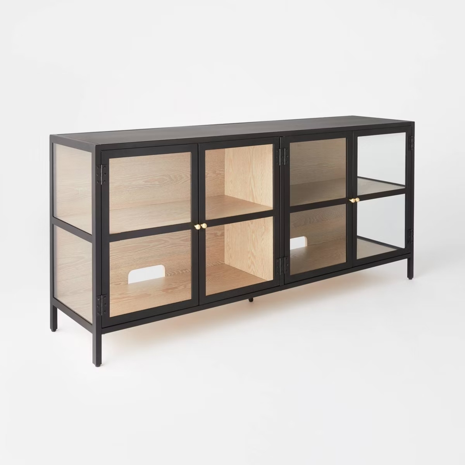 Target Crystal Cove Glass Media Stand - image-4