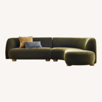 West Elm 2 Piece Sectional 
