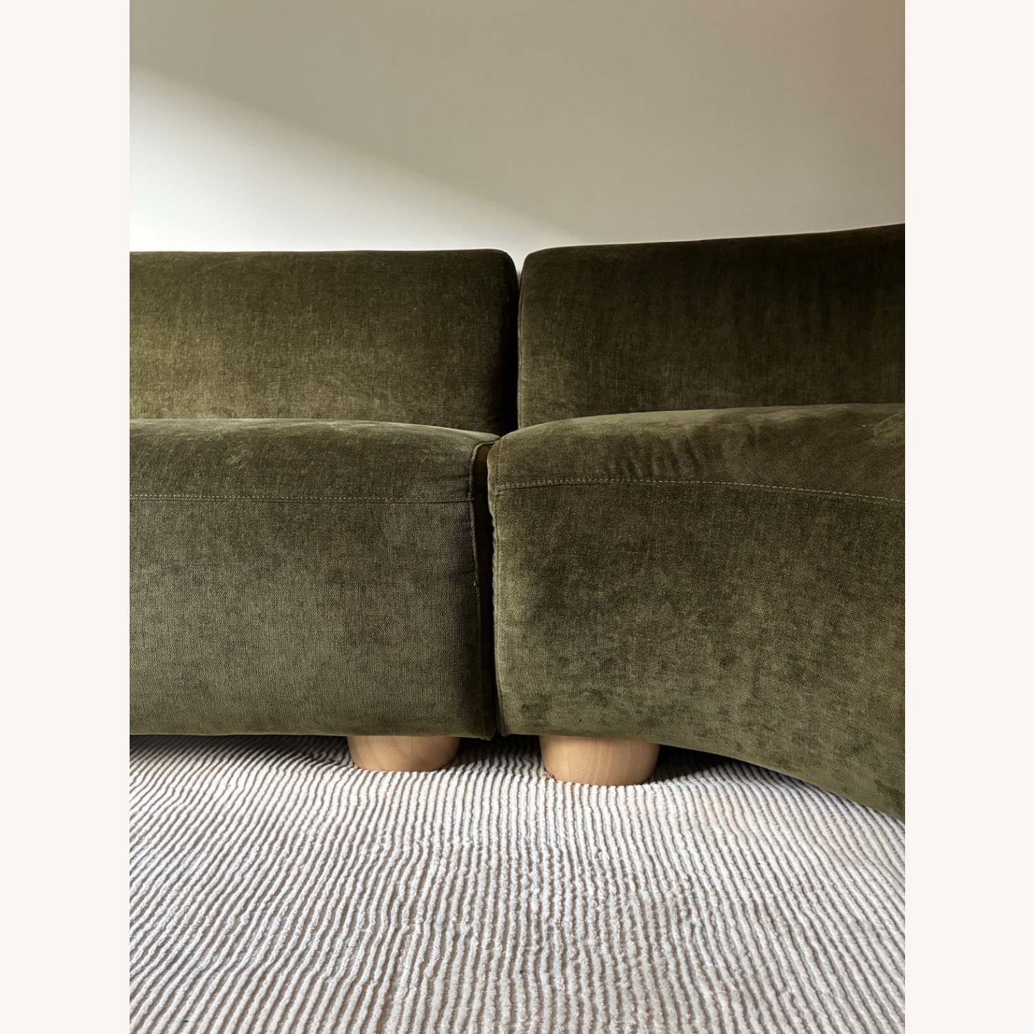 West Elm 2 Piece Sectional  - image-3