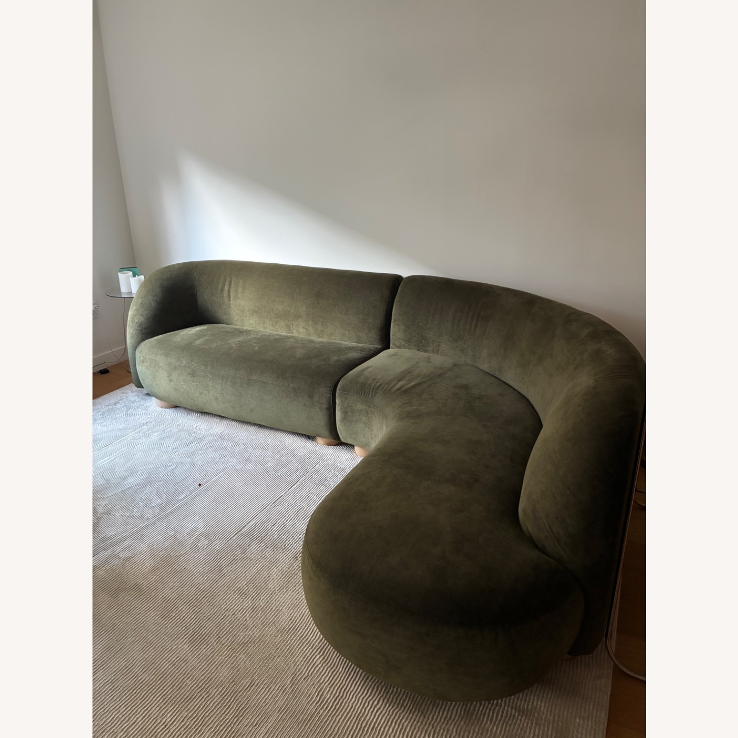 West Elm 2 Piece Sectional  - image-1
