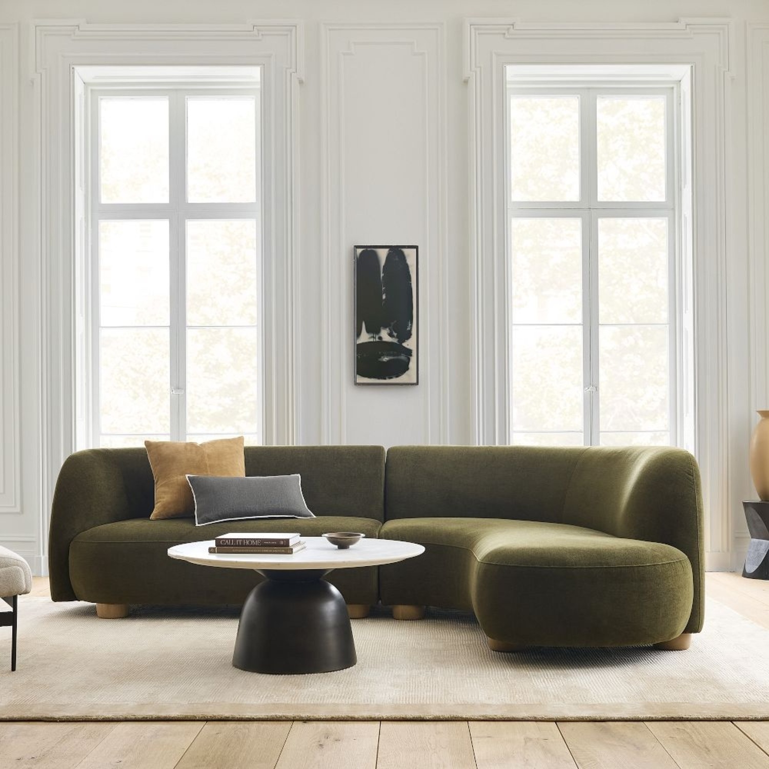 West Elm 2 Piece Sectional  - image-6