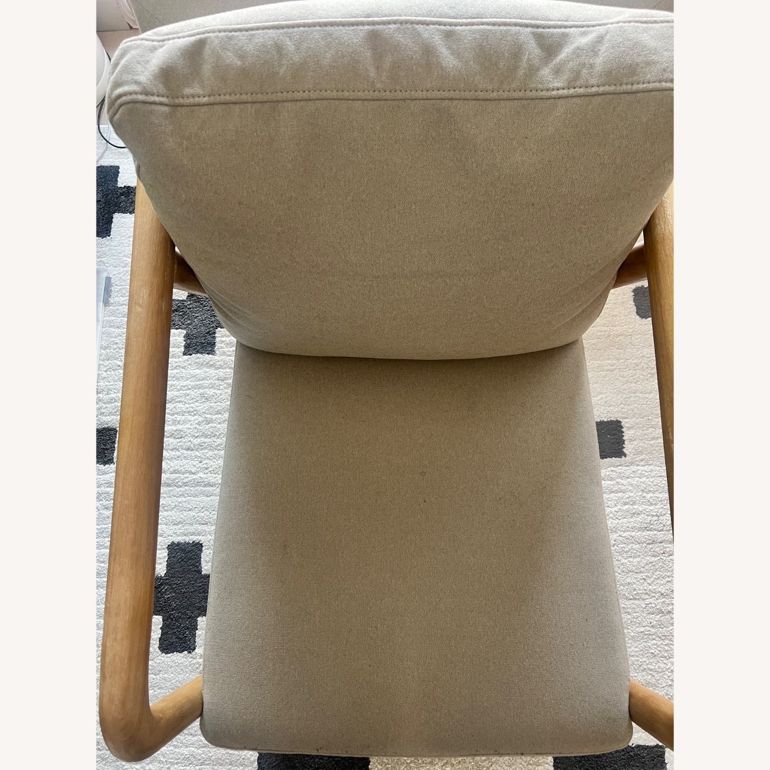 Target Threshold Natural Wood Armchair - image-2