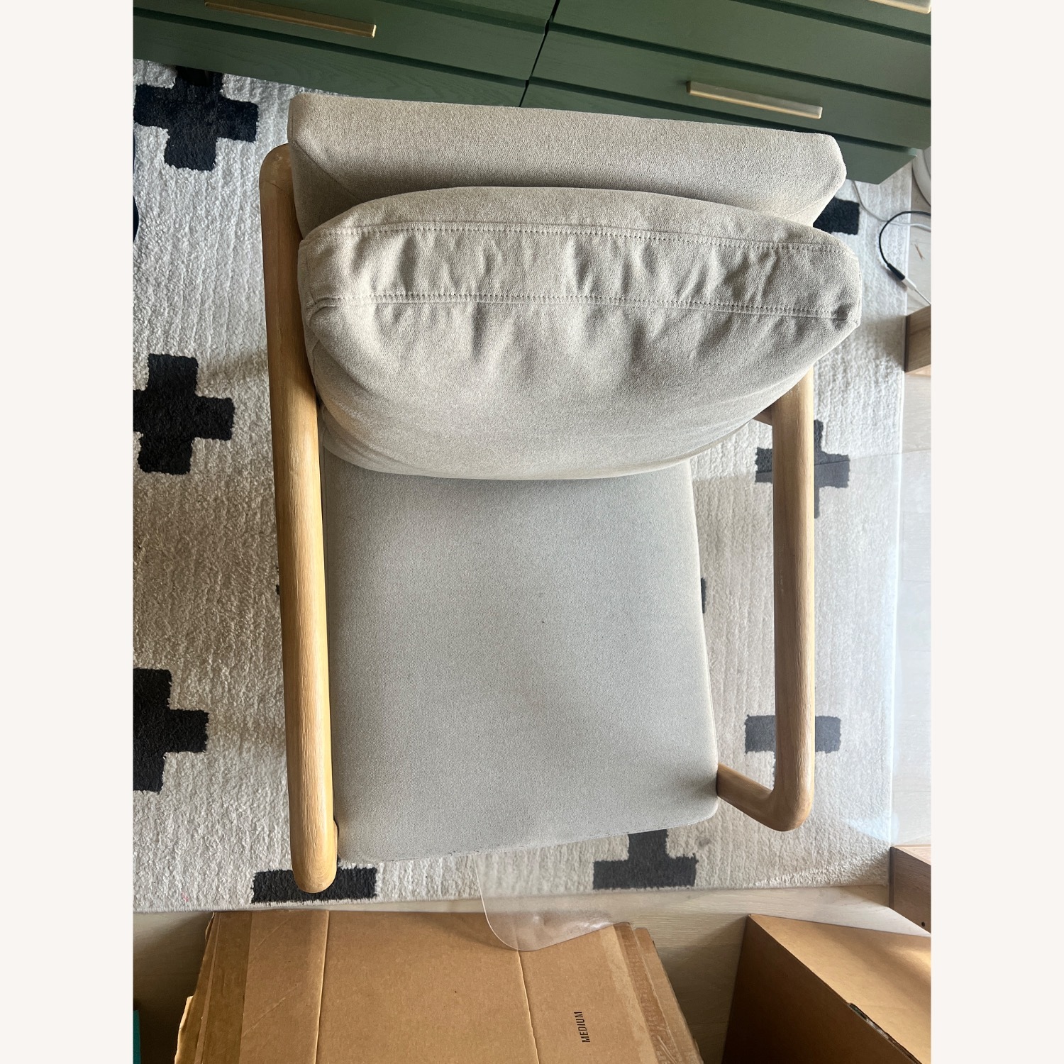 Target Threshold Natural Wood Armchair - image-6