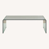 Wayfair Transparent Glass Coffee Table