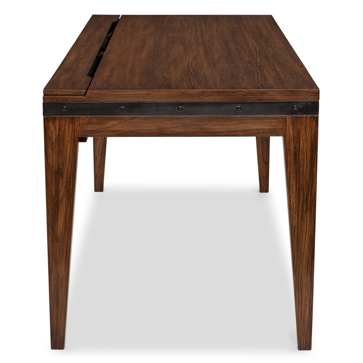 Article Madera Dark Brown Wood Desk - image-1