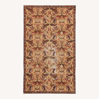 Revival Rugs Vintage Wool Oriental Rug 4'5" x 8'