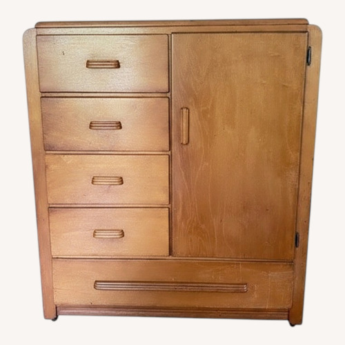 Used Edison Little Folks Vintage Children's Armoire for sale on AptDeco