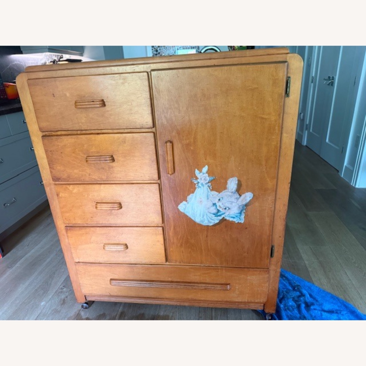 Edison Little Folks Vintage Children's Armoire - image-1