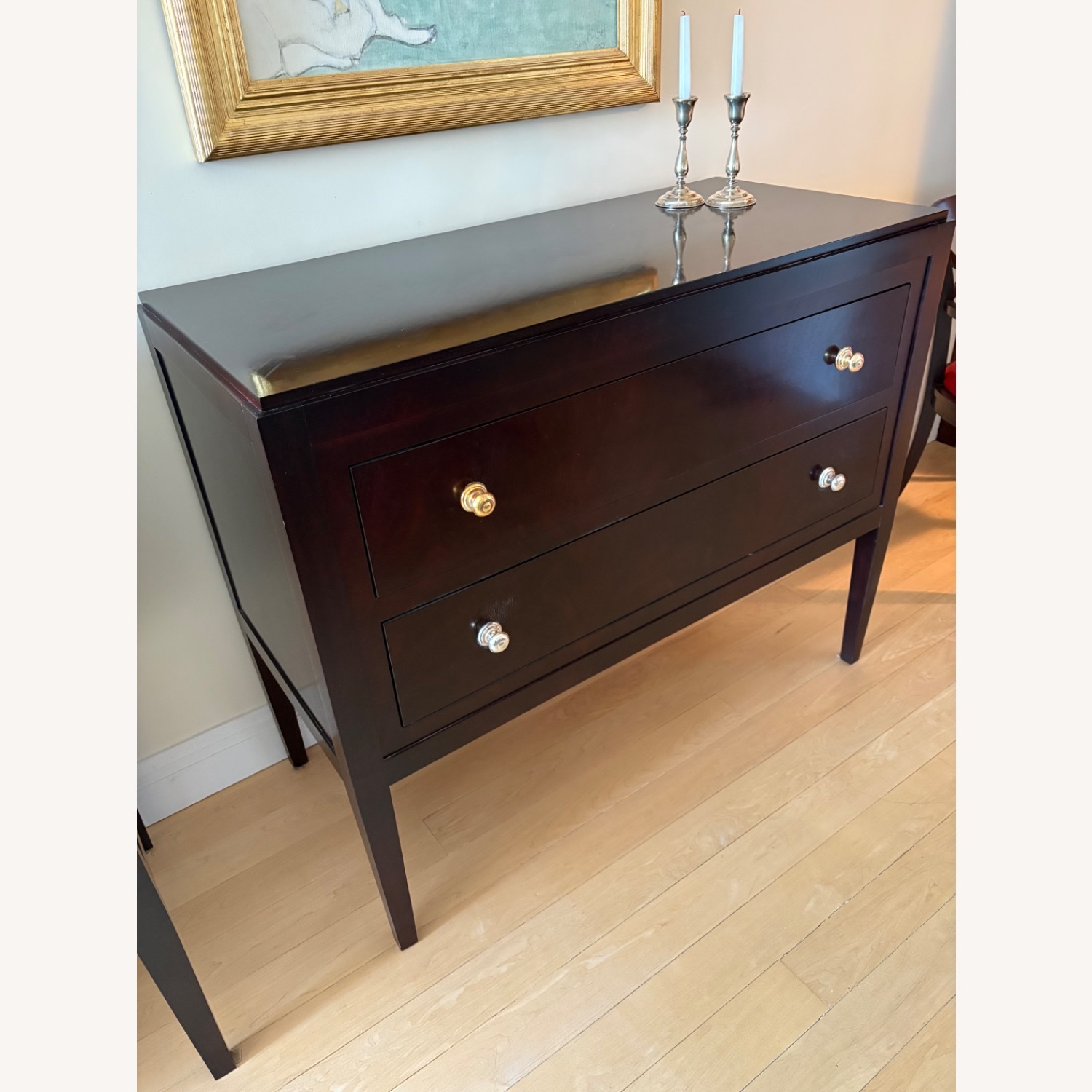 Hickory Chair Mahogany Chest of Drawers - image-4