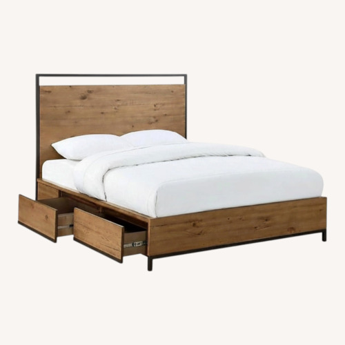 Used Macy’s Gatlin Storage Storage Bed for sale on AptDeco