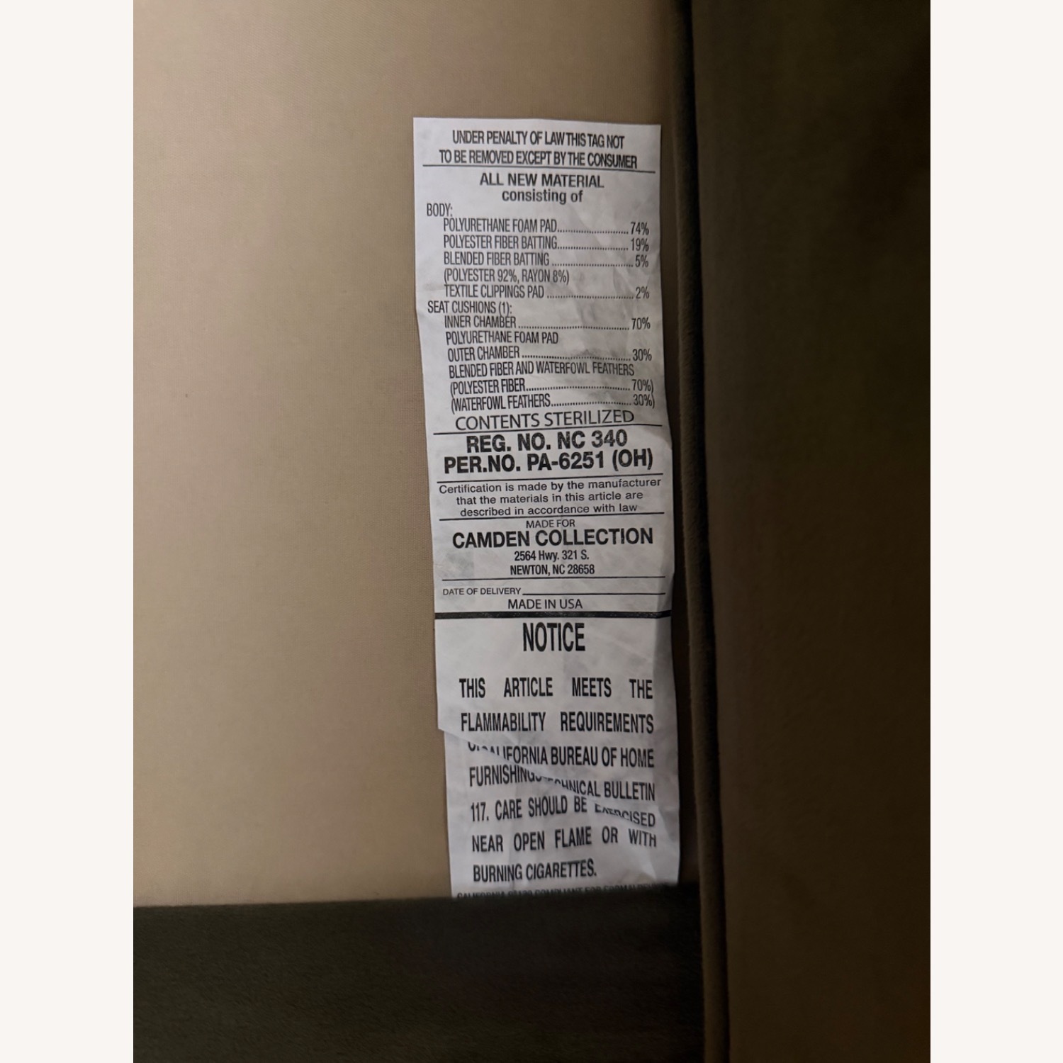 Arhaus Green 3+ Seater Sofa - image-5