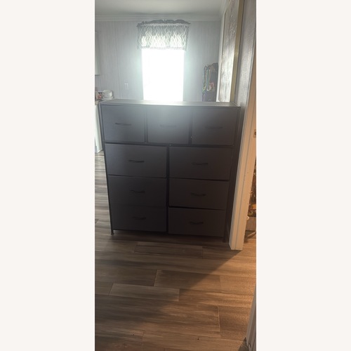 Used Black Fabric Dresser for sale on AptDeco