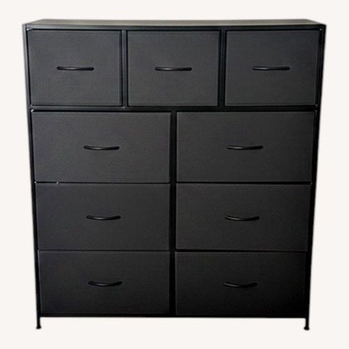 Used Black Fabric Dresser for sale on AptDeco