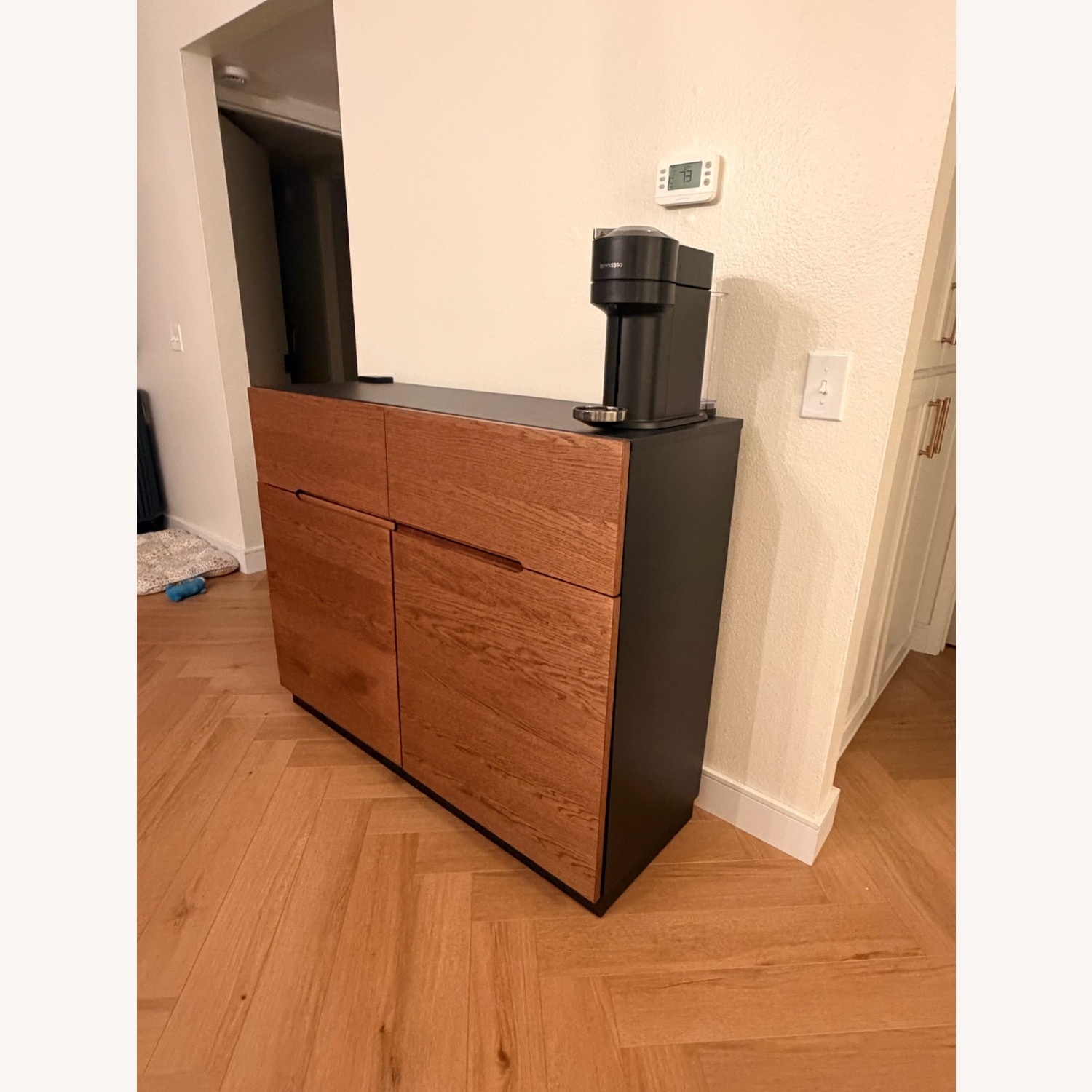 IKEA Dark Brown Wood Buffet Cabinet - image-2