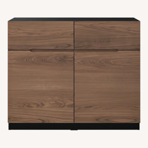 Used IKEA Dark Brown Wood Buffet Cabinet for sale on AptDeco