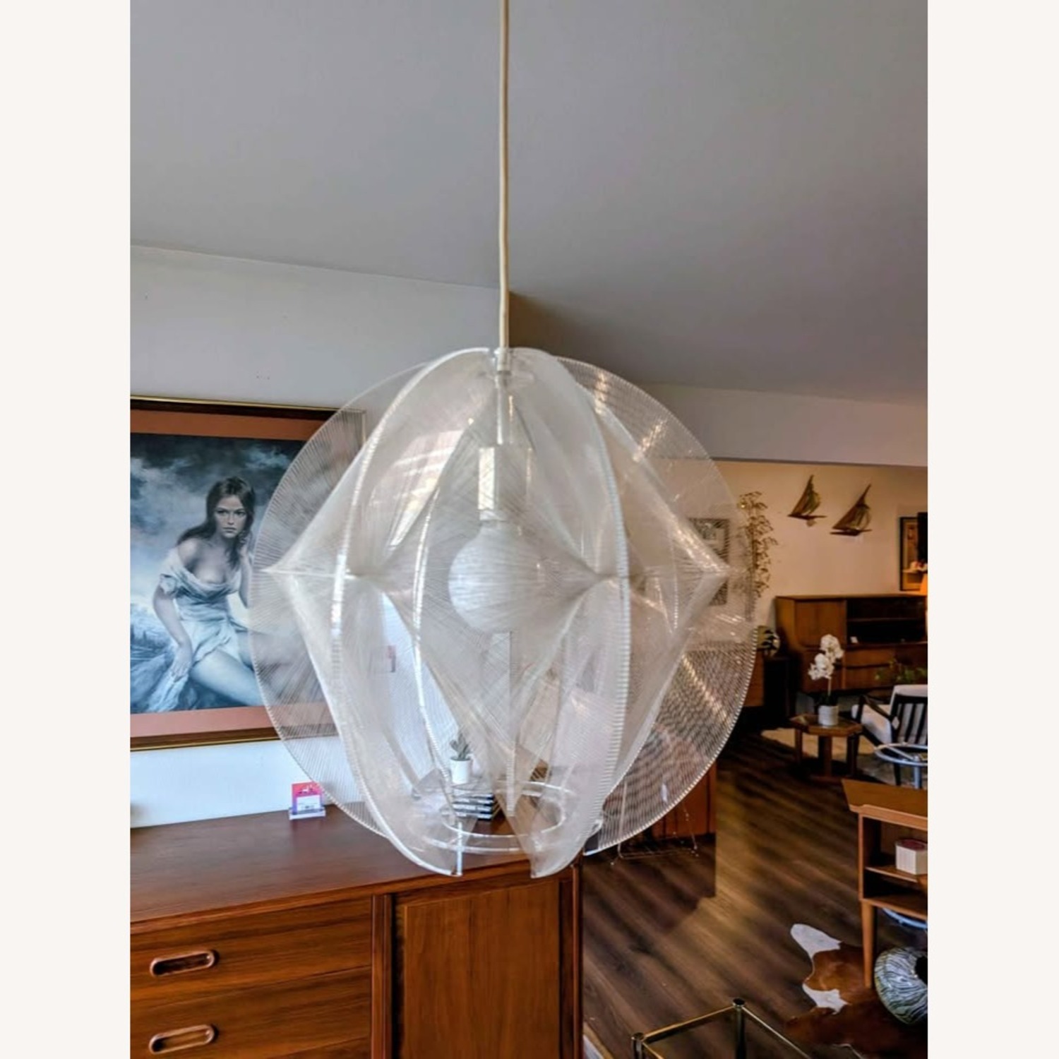 MCM Paul Secon Chandelier Swag Light for Sompex - image-2