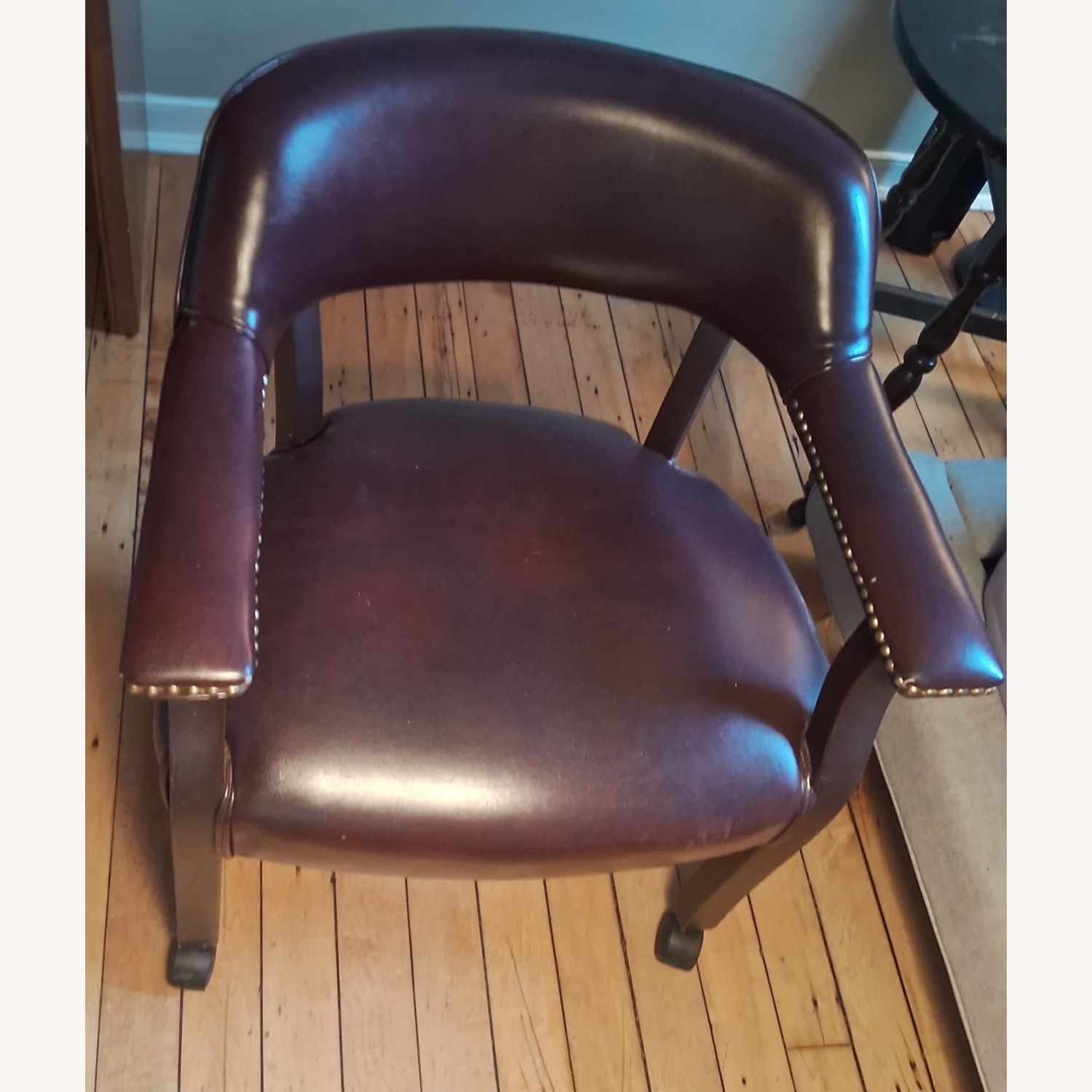 Faux Leather Office Chair - image-2