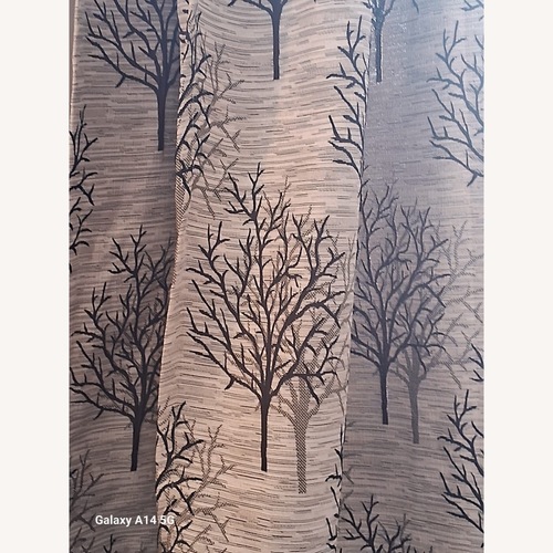 Used Heavy Jacquard Fabric Curtains for sale on AptDeco