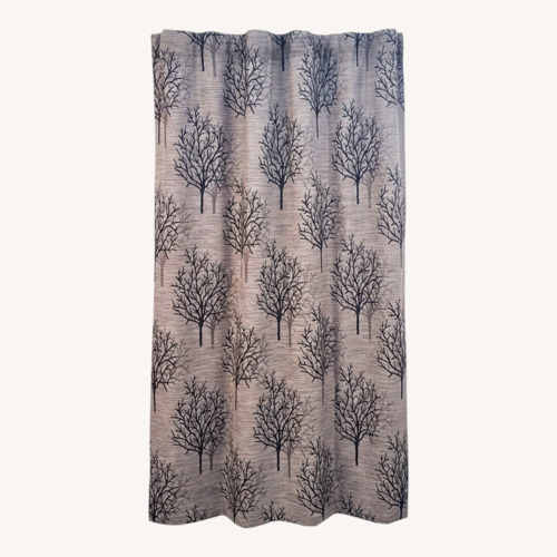 Used Heavy Jacquard Fabric Curtains for sale on AptDeco