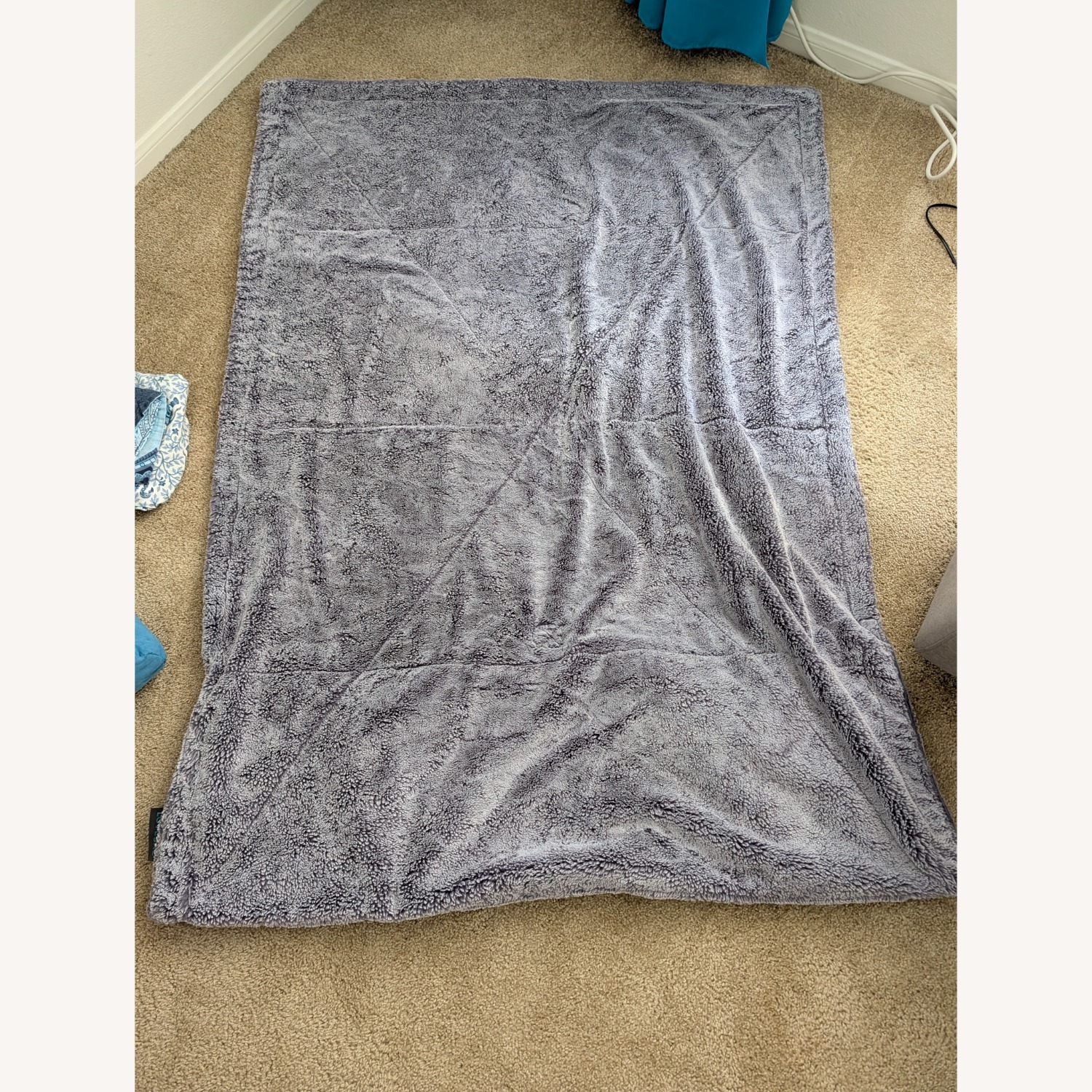 LoveSac Supersac Gray Giant Beanbag  - image-7