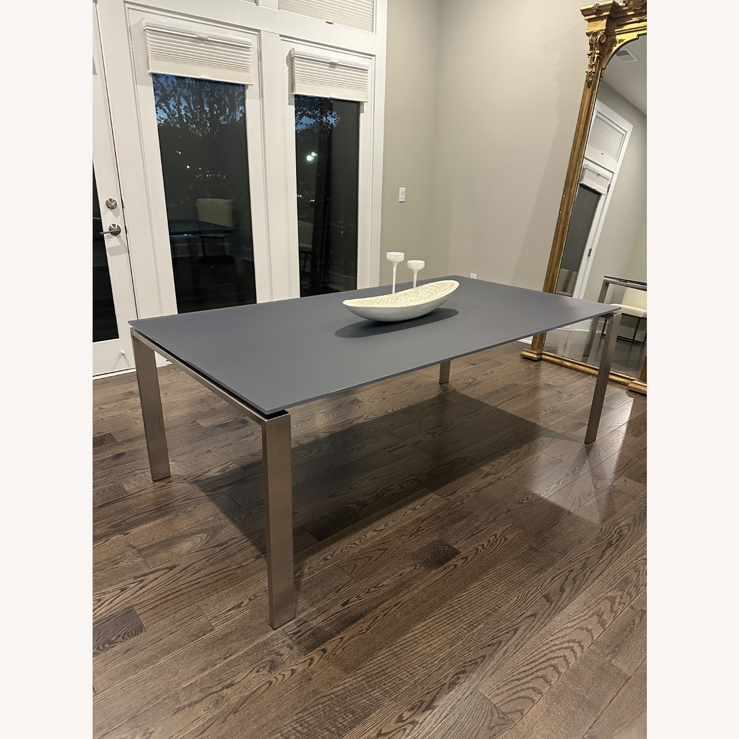 Room & Board Light Gray Dining Table - image-2