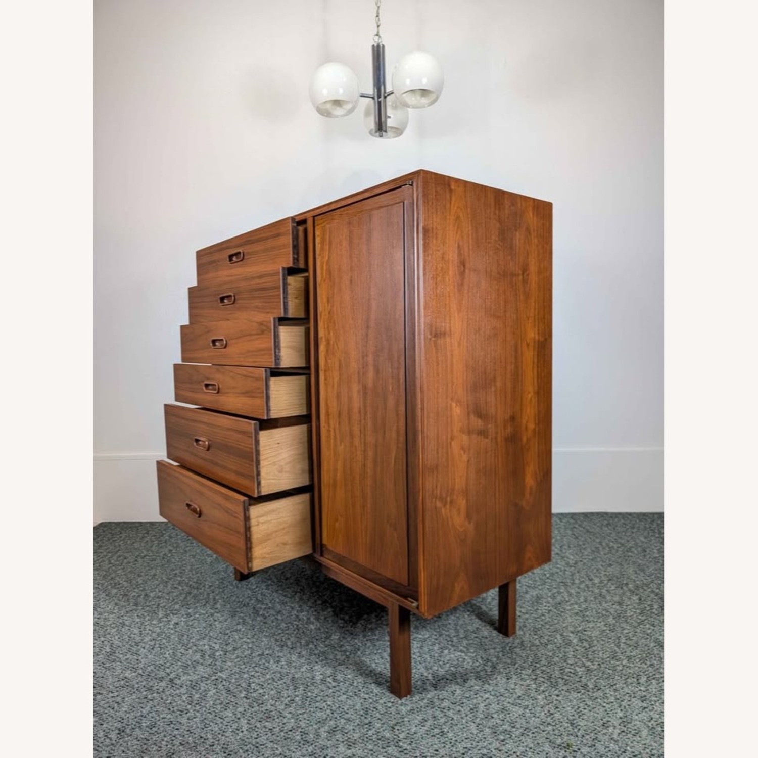 Jack Cartwright for Founders MCM Armoire Dresser - image-5