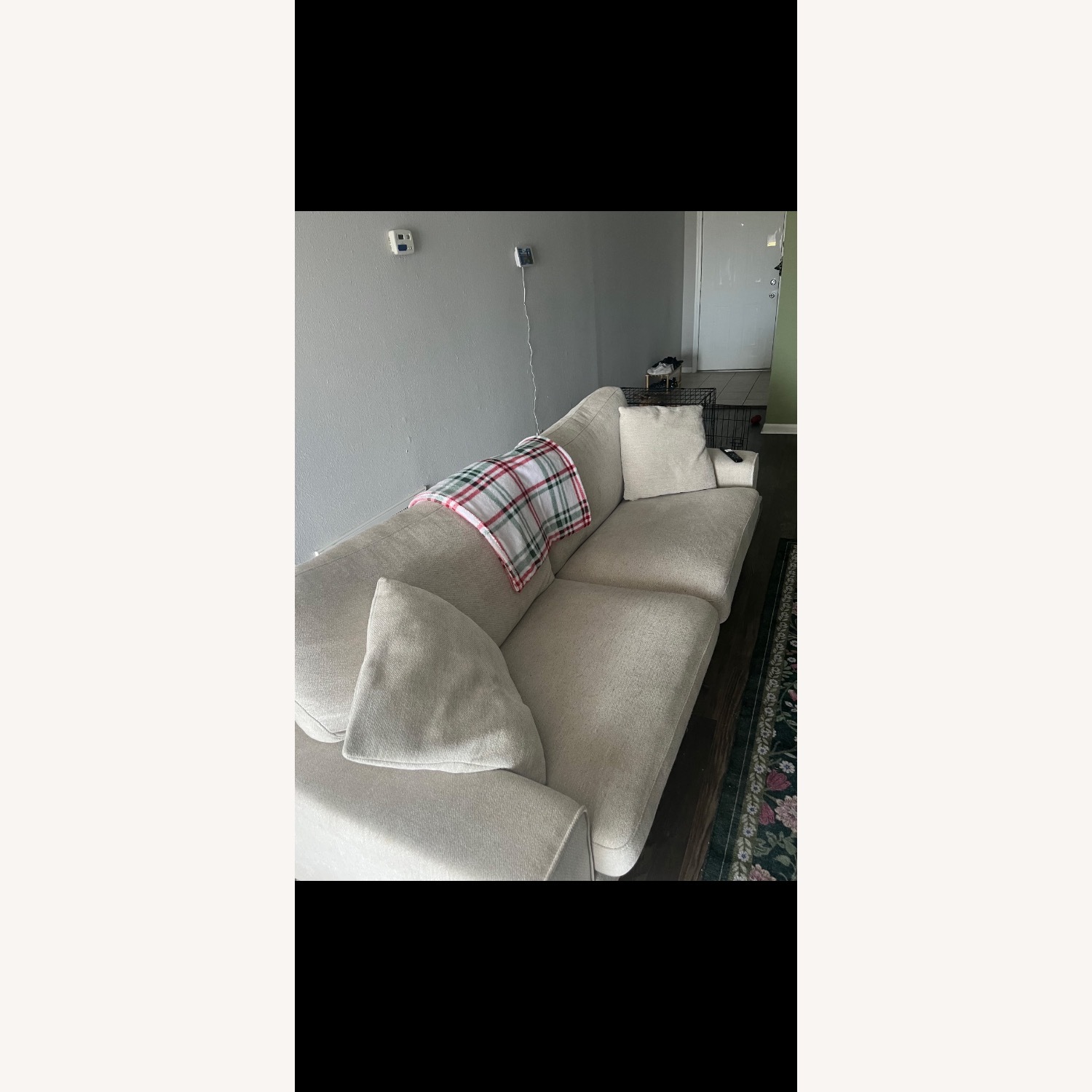 Natural Loveseat Machine Washable  - image-3