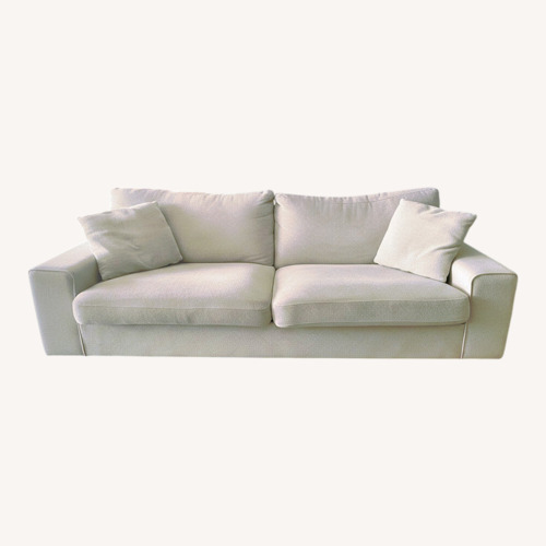 Used Natural Loveseat Machine Washable  for sale on AptDeco