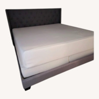 Light Gray King Bed 