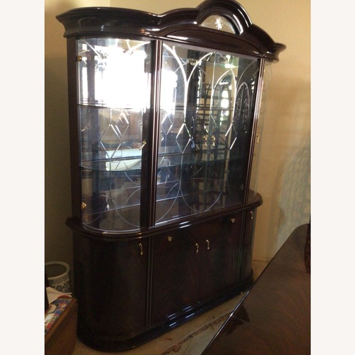 Used Vintage/Antique Dark Brown Sideboard for sale on AptDeco