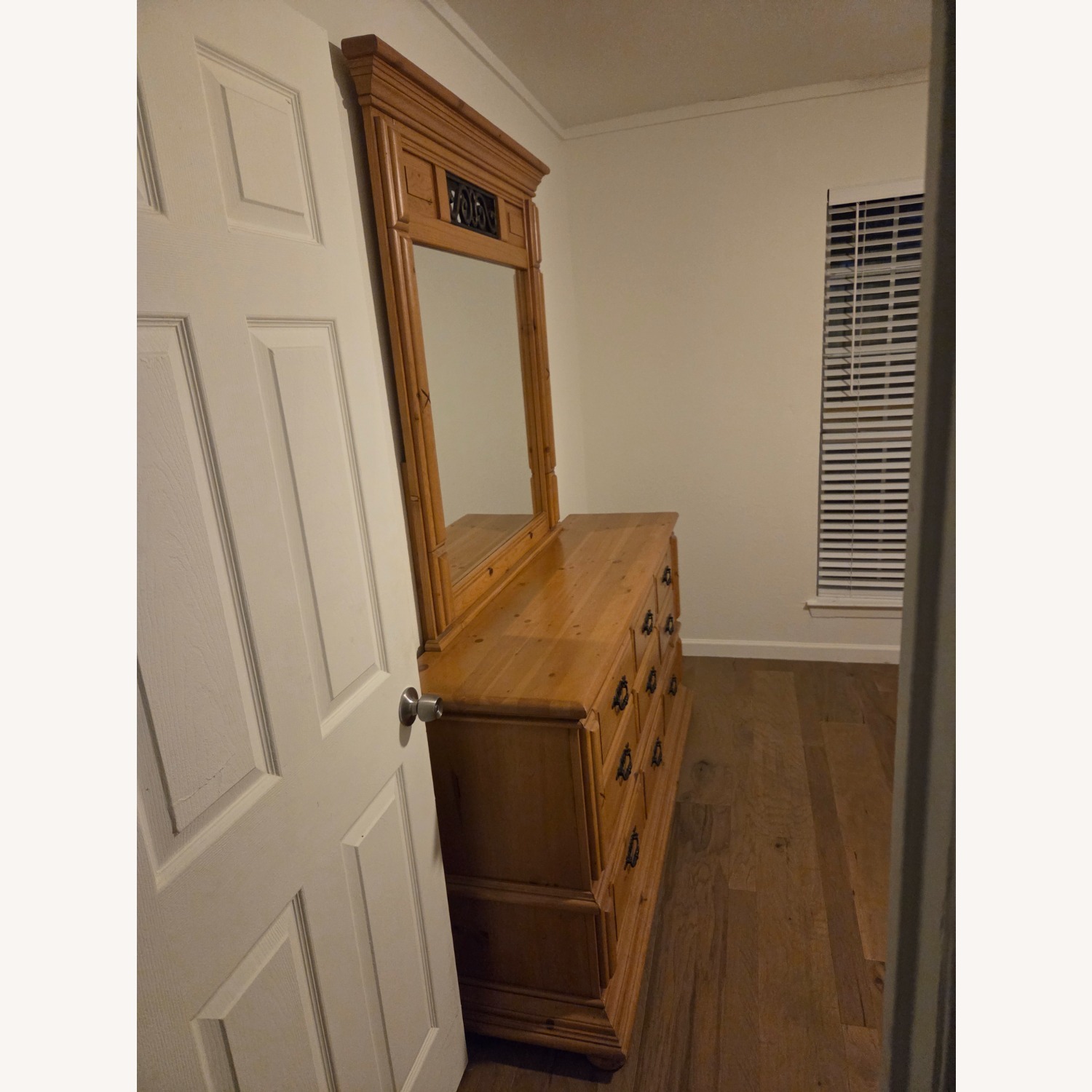 Pine Wood Dresser - image-2
