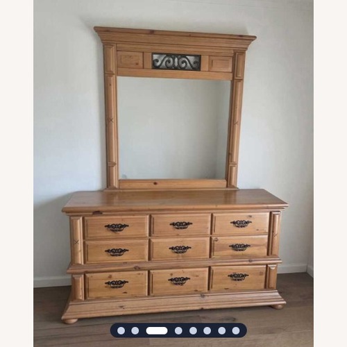 Used Pine Wood Dresser for sale on AptDeco
