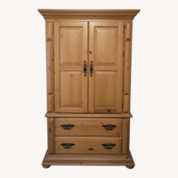 Pine Wood Armoire