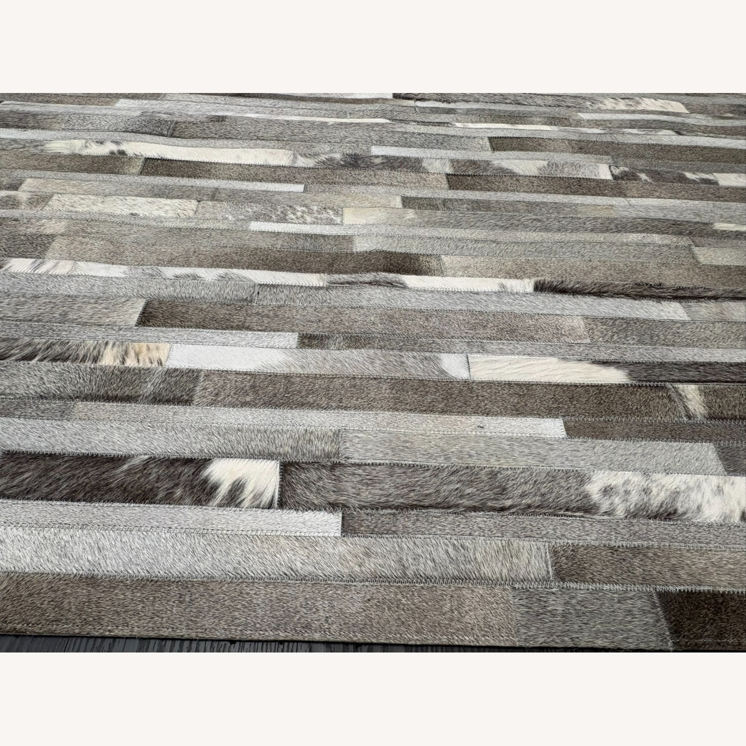 Restoration Hardware Ben Soleimani Pezza Cowhide Rug — 8' × 10' - image-17