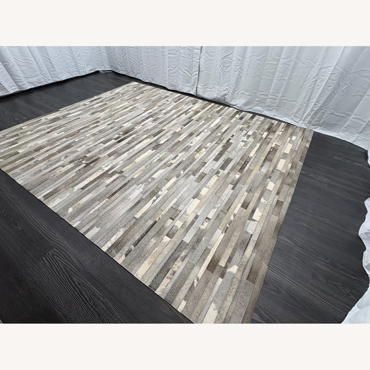 Restoration Hardware Ben Soleimani Pezza Cowhide Rug — 8' × 10' - image-1