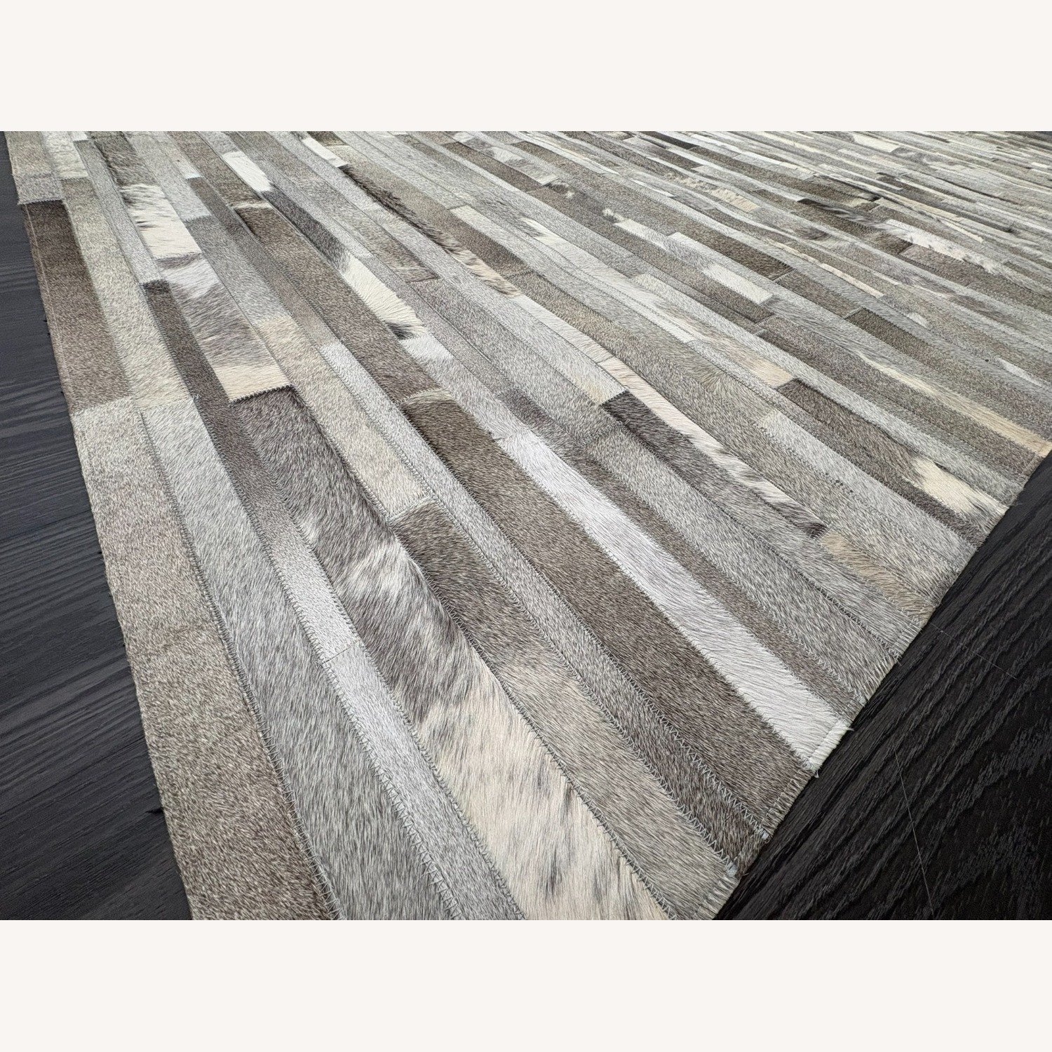 Restoration Hardware Ben Soleimani Pezza Cowhide Rug — 8' × 10' - image-9