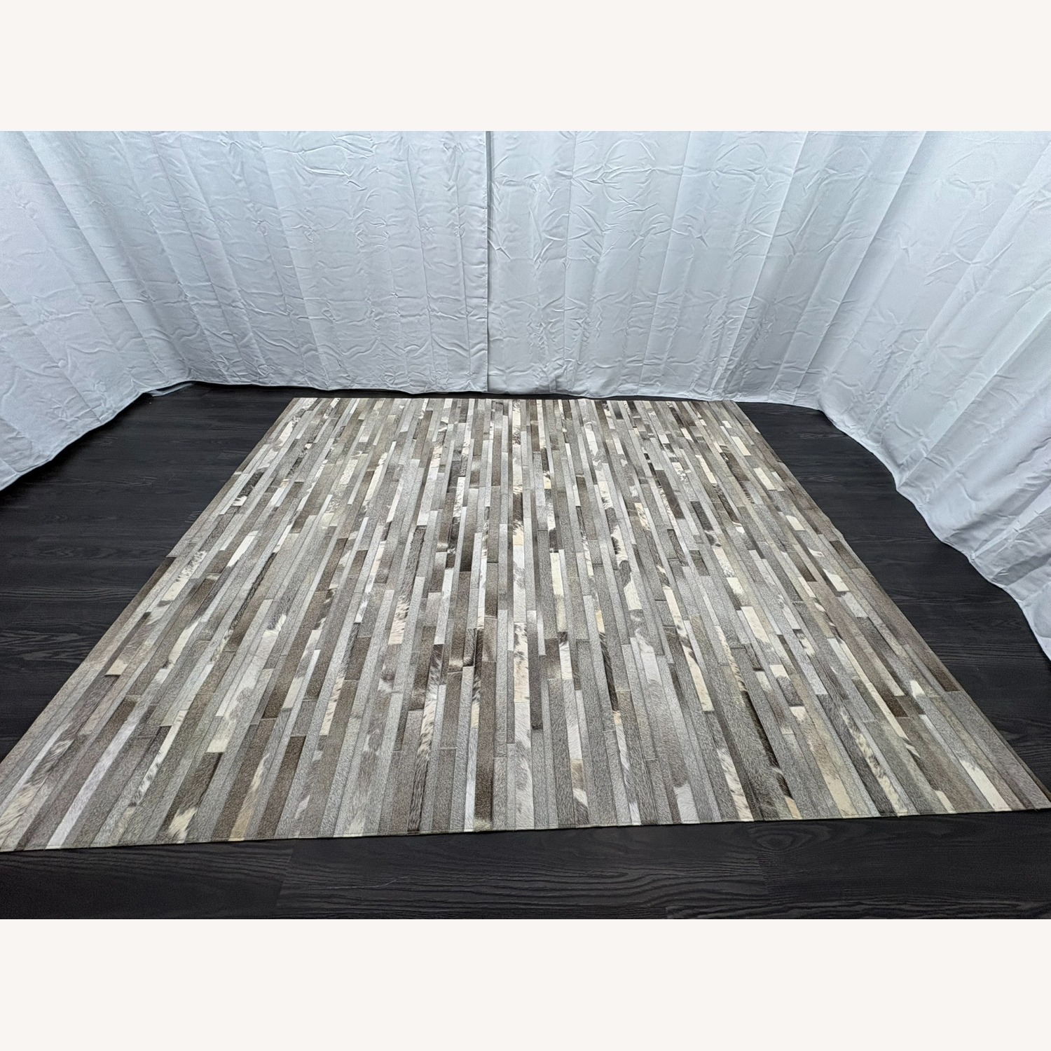 Restoration Hardware Ben Soleimani Pezza Cowhide Rug — 8' × 10' - image-11