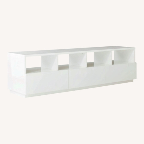 Used CB2 White Media Storage for sale on AptDeco