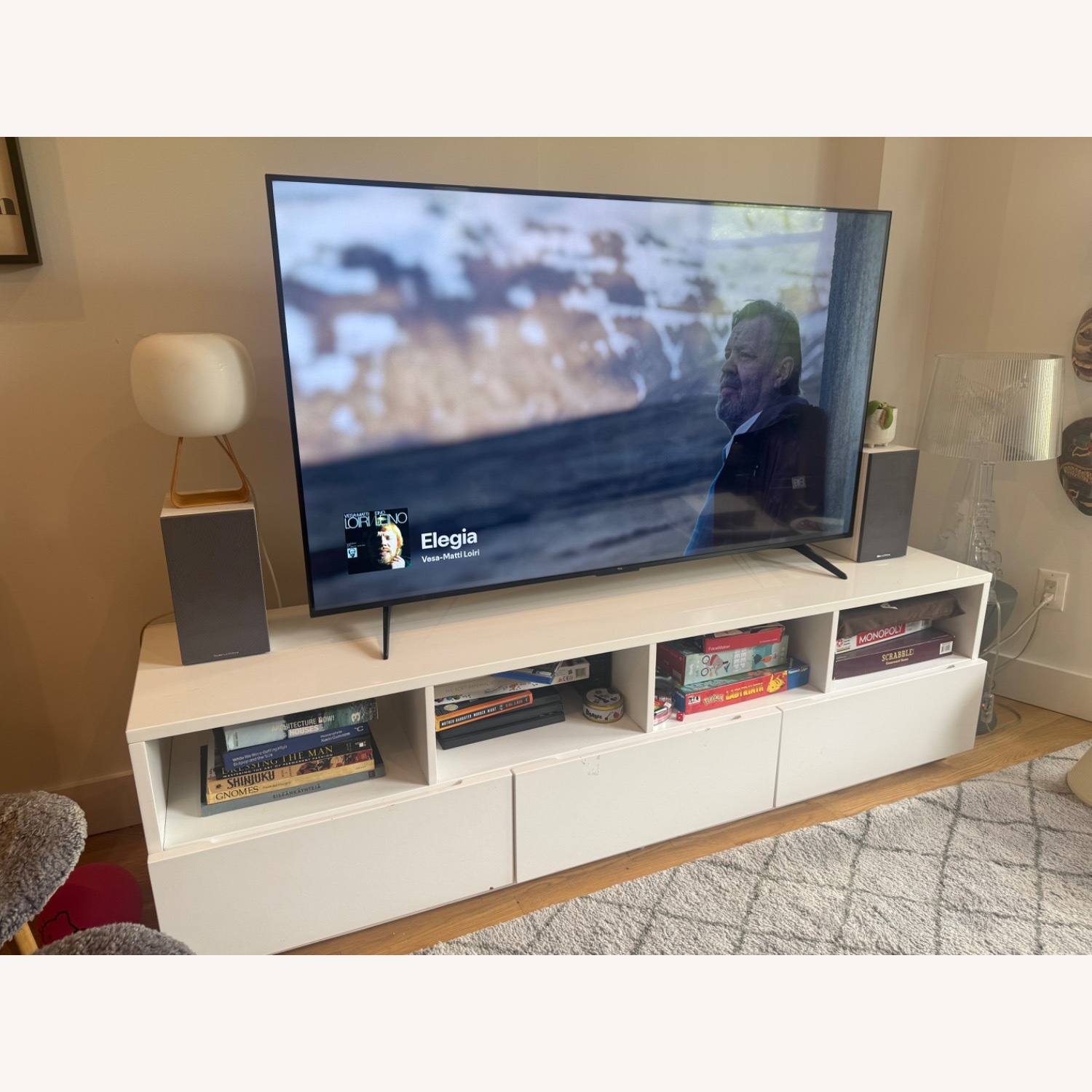 CB2 White Media Storage - image-3