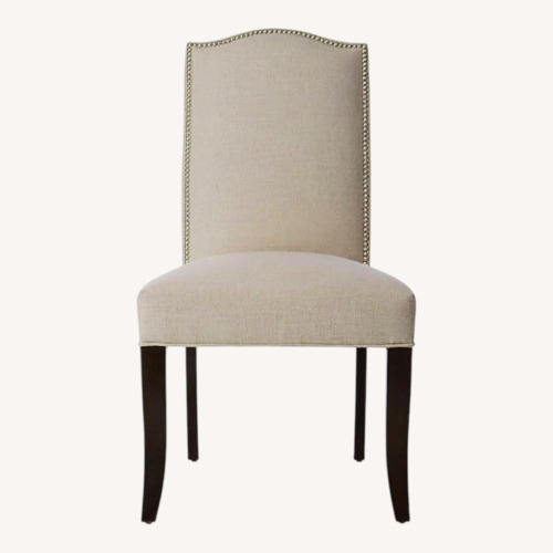 Used Crate & Barrel Colette II Upholstered Dining Chairs for sale on AptDeco