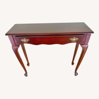 Vintage/Antique Dark Brown Side Table
