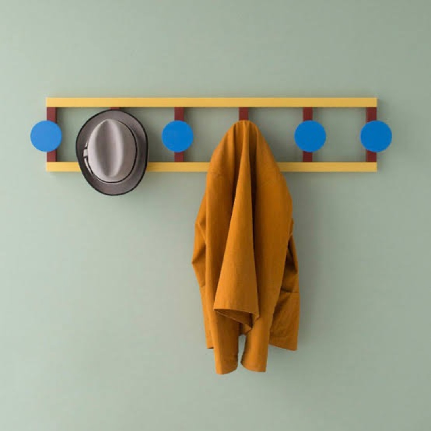MoMA Hook 6 Coat Rack by Nathalie Du Pasquier  - image-3