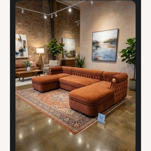 Used  Turkish Velvet Sofa Yavuzsan for sale on AptDeco