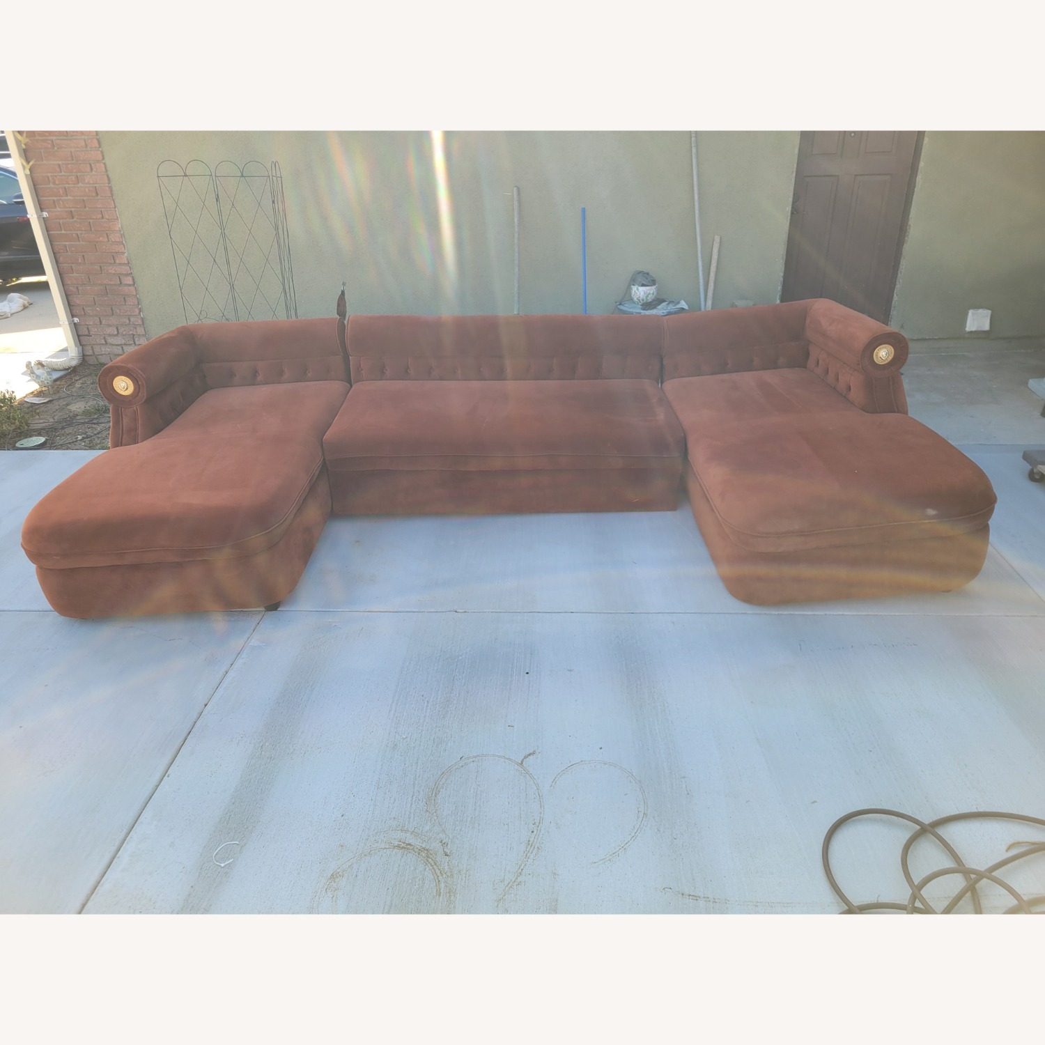  Turkish Velvet Sofa Yavuzsan - image-5