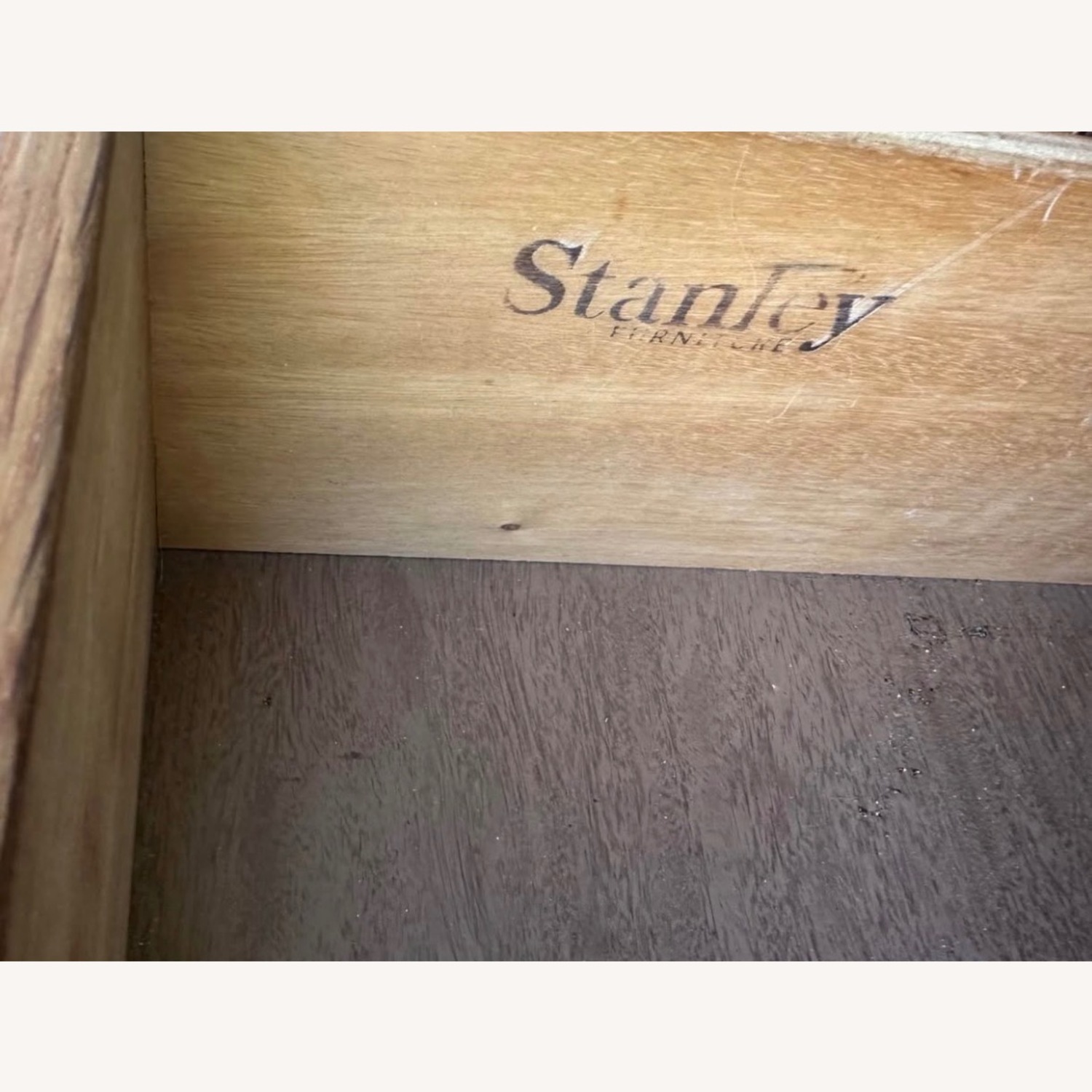 Stanley Furniture Co. Natural Oak Student Desk - image-5