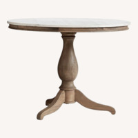Pottery Barn Light Brown Wood Dining Sets