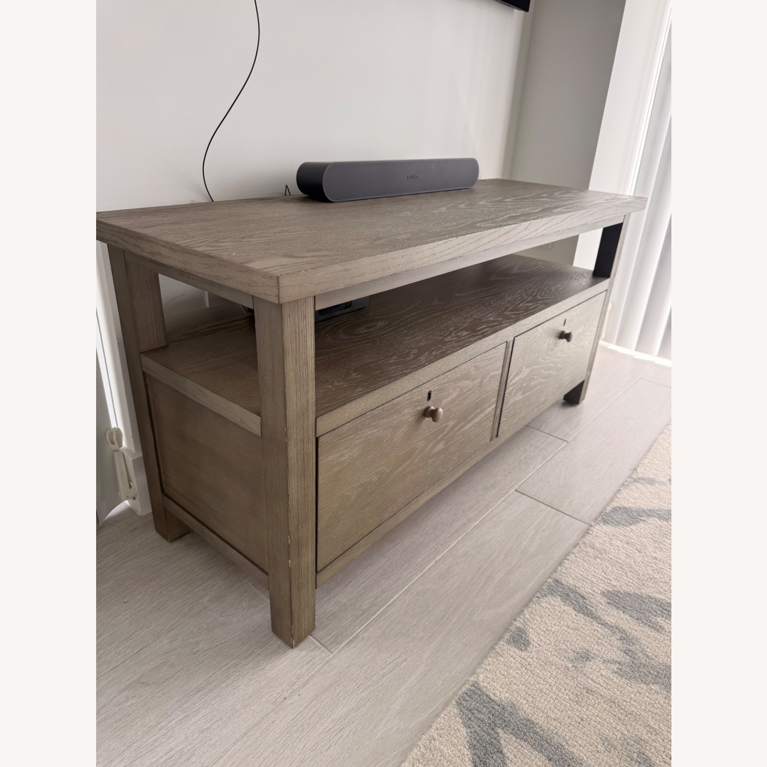 Pottery Barn Media Table - image-5