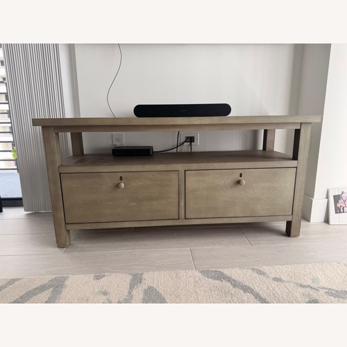 Used Pottery Barn Media Table for sale on AptDeco