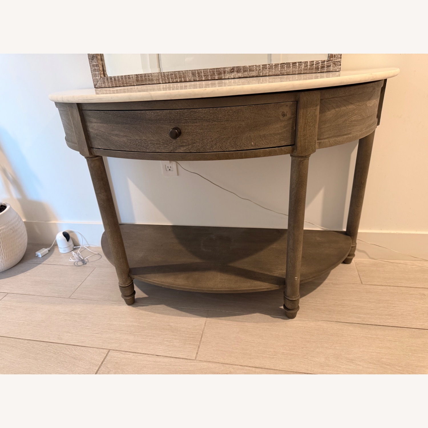 Pottery Barn Light Brown Wood Play Table - image-2