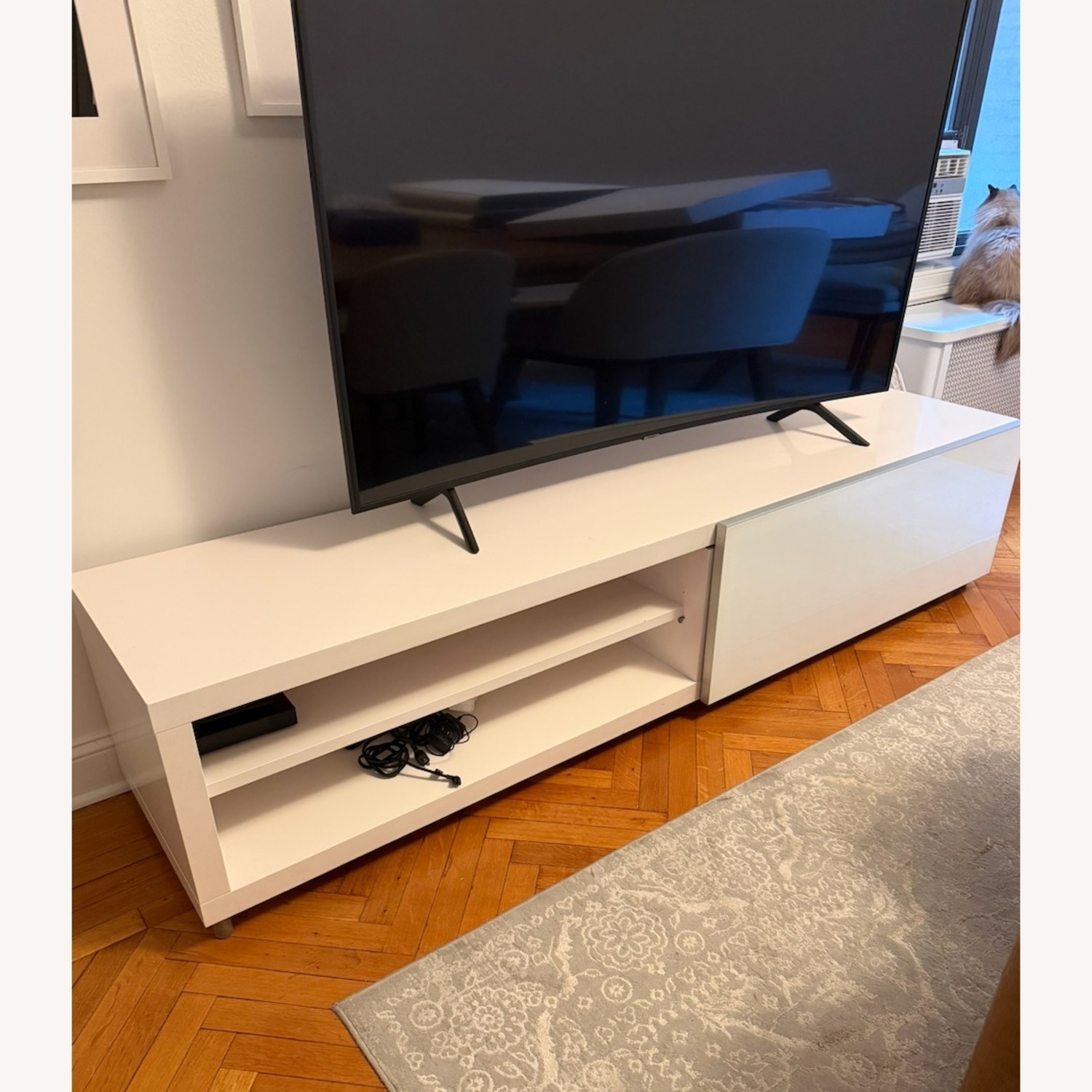 Ligne Roset Cineline White Media Console - image-4